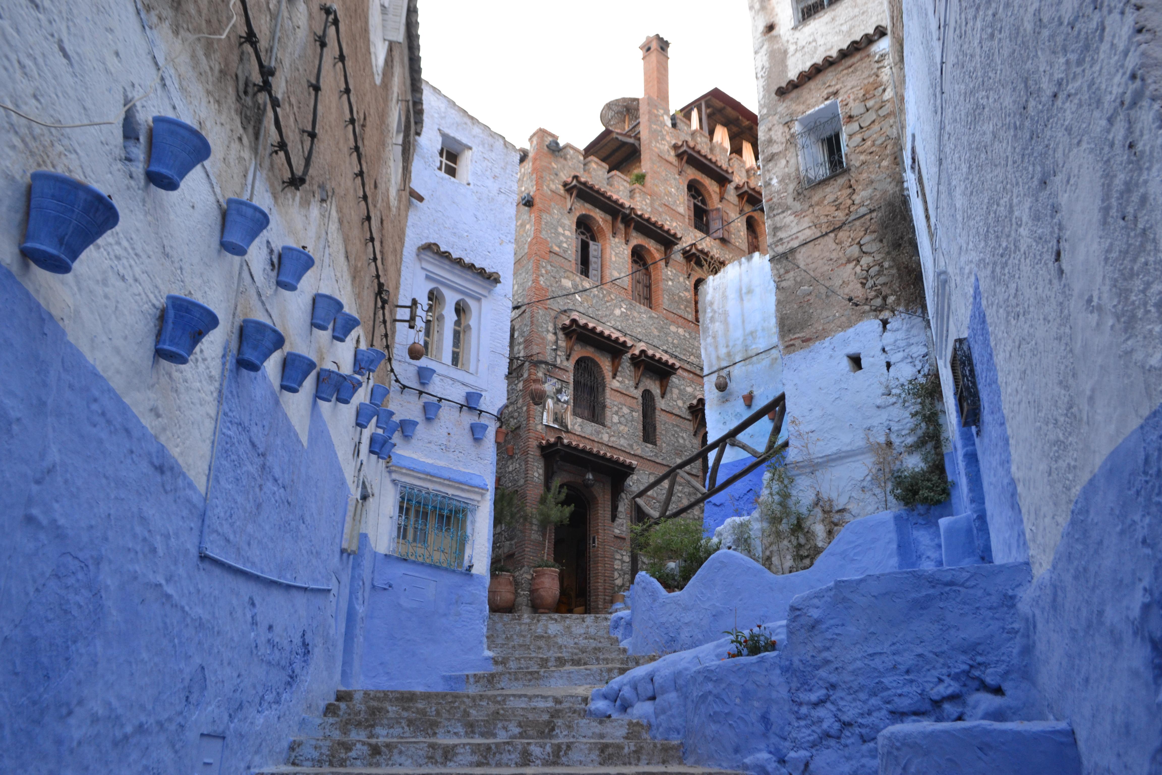 Riad Gharnata Chefchaouen Bagian luar foto