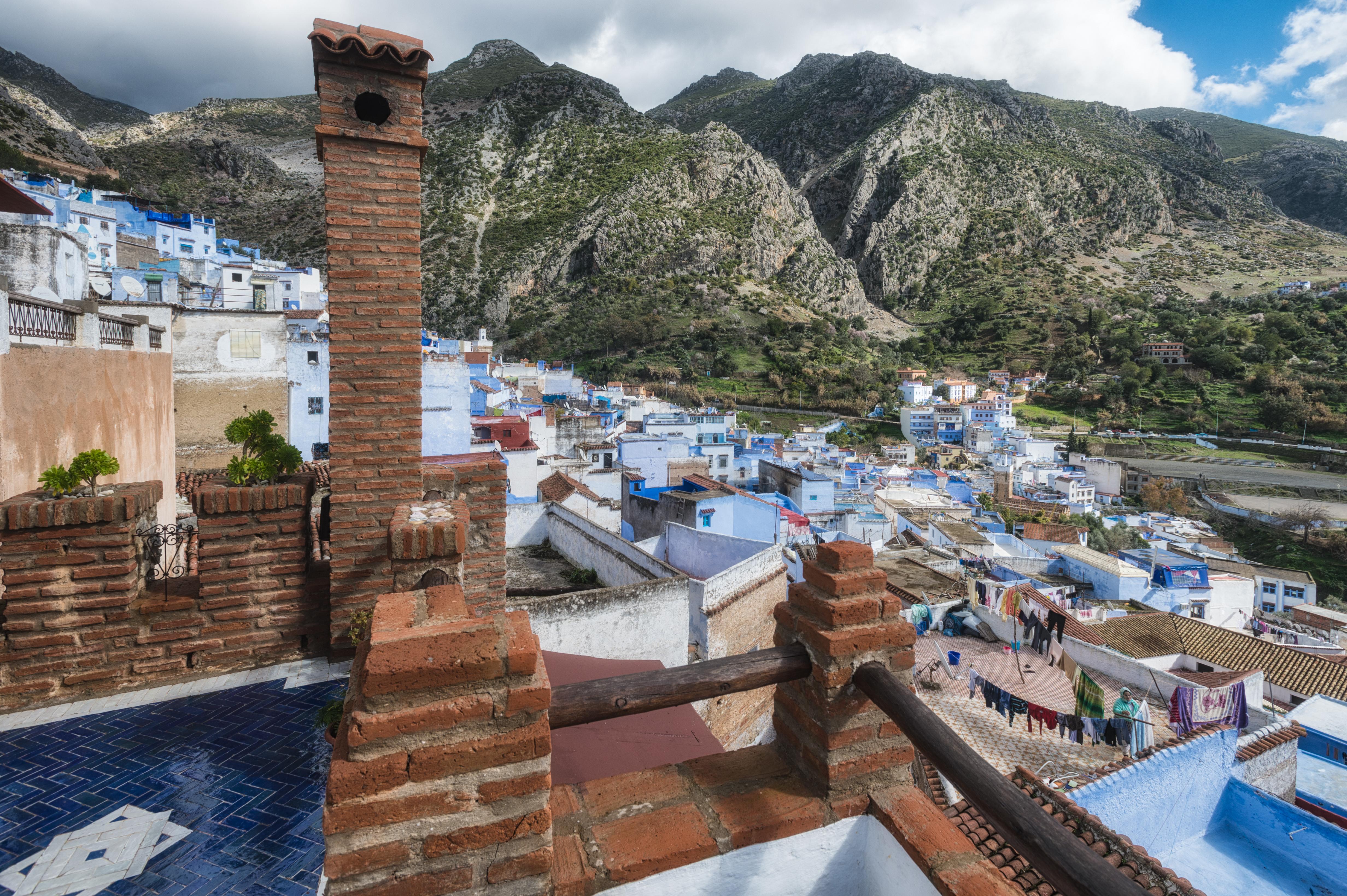 Riad Gharnata Chefchaouen Bagian luar foto