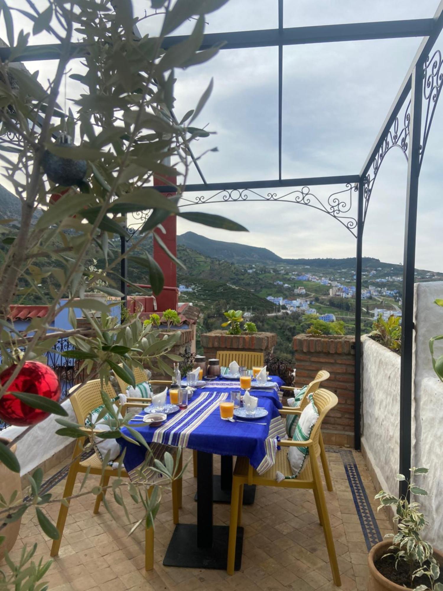 Riad Gharnata Chefchaouen Bagian luar foto