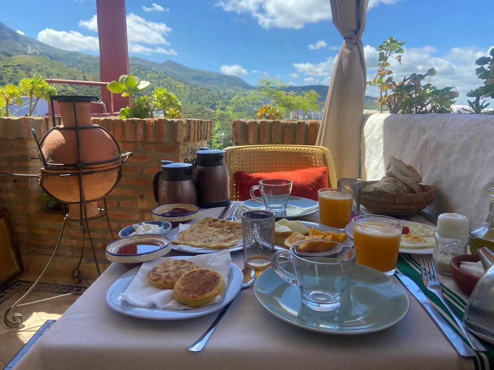 Riad Gharnata Chefchaouen Bagian luar foto